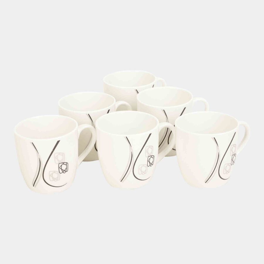 150 ml Bone China Mug, Set of 6, , large image number null