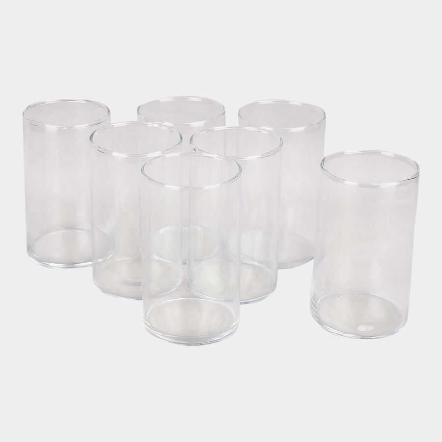Glass Tumblers - Set Of 7, , large image number null