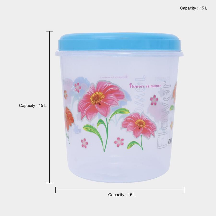 15 L Plastic Container, , large image number null