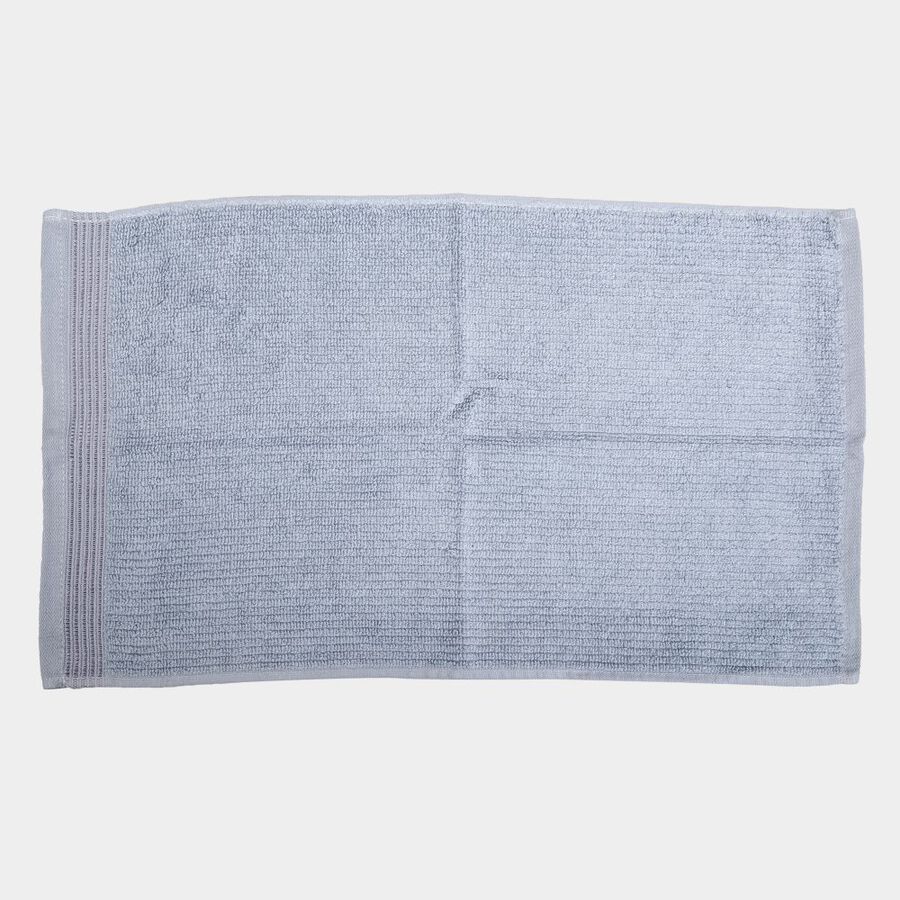 380 GSM Blue Cotton Hand Towel, , large
