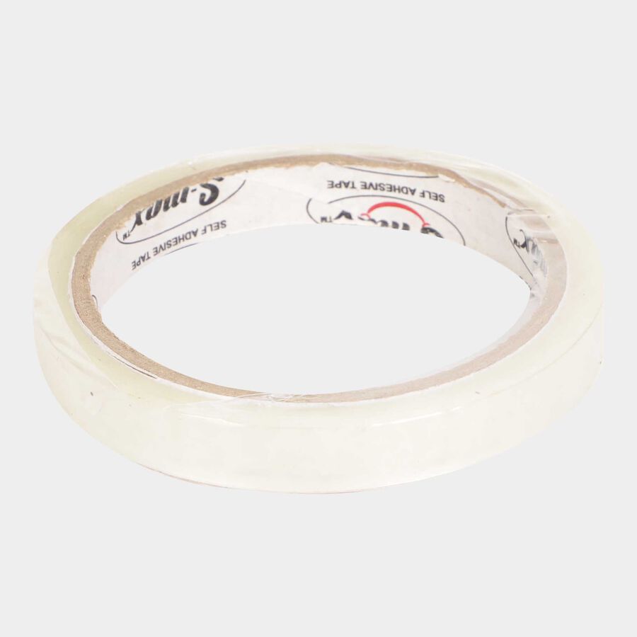 Plastic, Adhesive, White, 40 m, 3+ Years, , large image number null