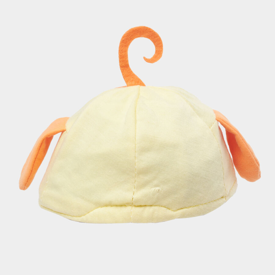 Kids' Yellow Fabric Cap, , large image number null