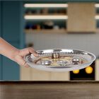 Steel Pooja Plate, , small image number null