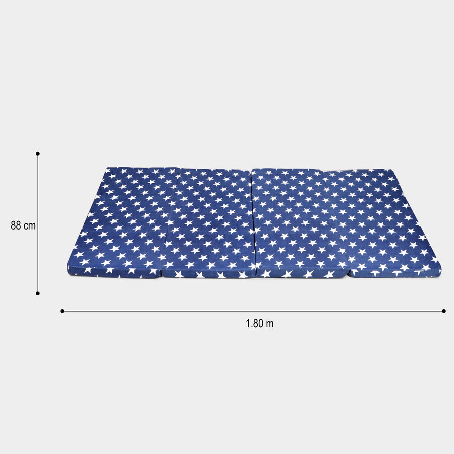 Blue Polyester Mattress, , large image number null