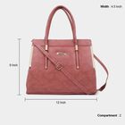 Women's Peach Polyurethane Tote Bag, , small image number null