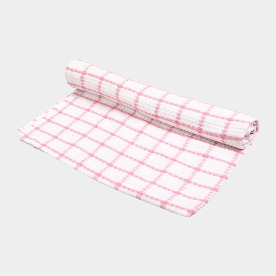 220 GSM Pink Cotton Blend Bath Towel, , large image number null