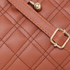 Women Quilted Tan Handbag, , small image number null