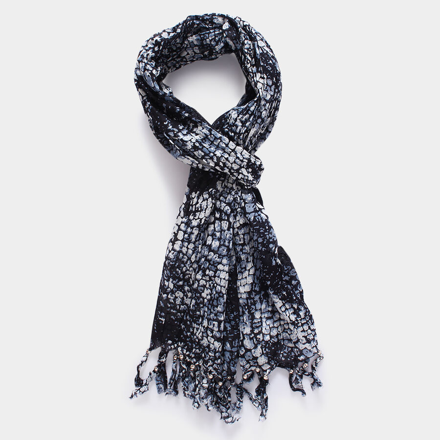 Women's Cotton Scarf, 50 cm X 1.8 m, , large image number null