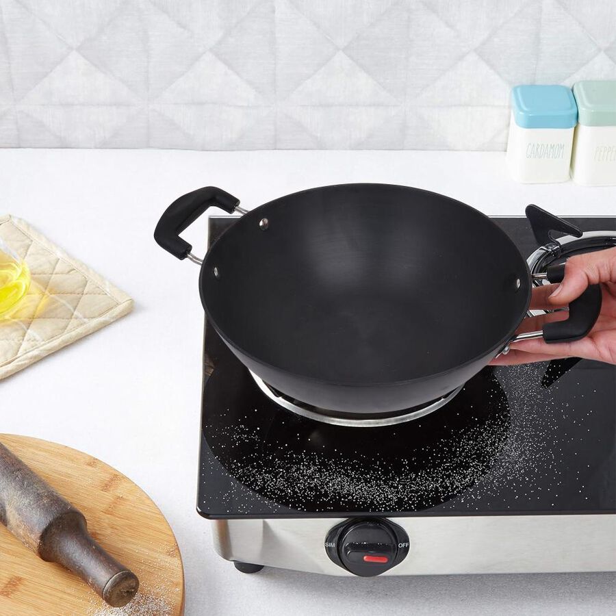 2.3 L Non-Stick Kadhai, 24 cm Dia., , large image number null