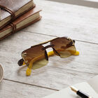 Kid's Brown Plastic Sunglasses, , small