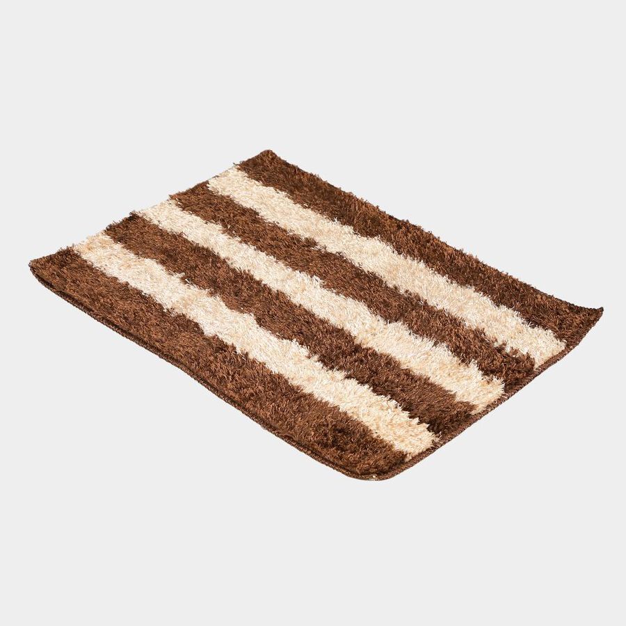 Anti-SKId Brown Polyester Door Mat, , large image number null