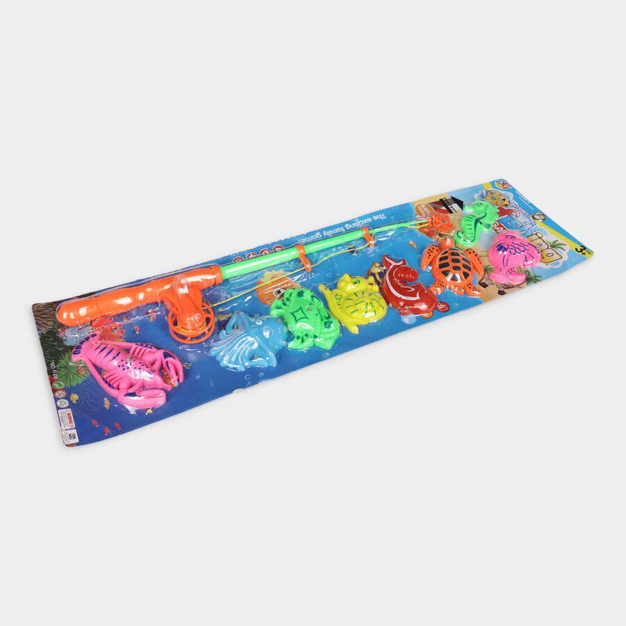 Plastic Fishing Set of 9, , large