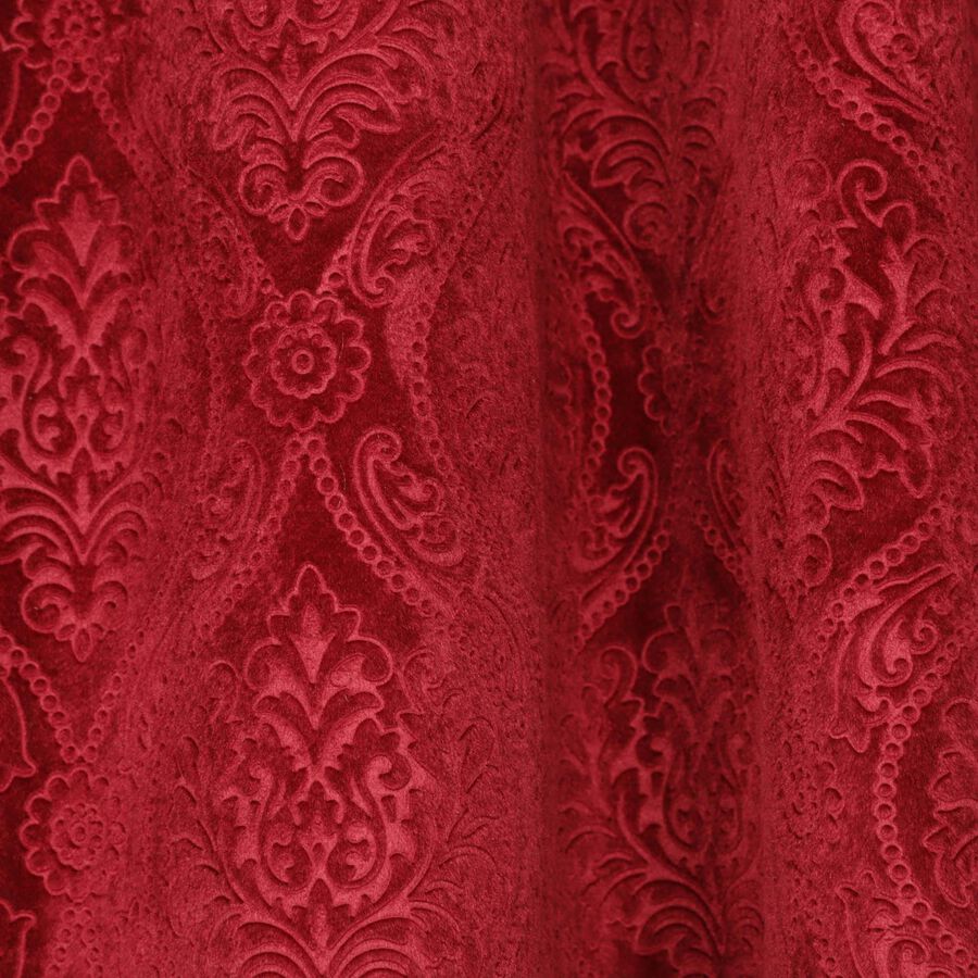 5ft. Maroon Window Curtain, , large image number null