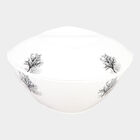 White Printed Melamine Bowl with Lid, , small image number null