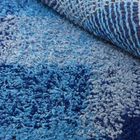 Blue Printed Bath Mat, , small image number null