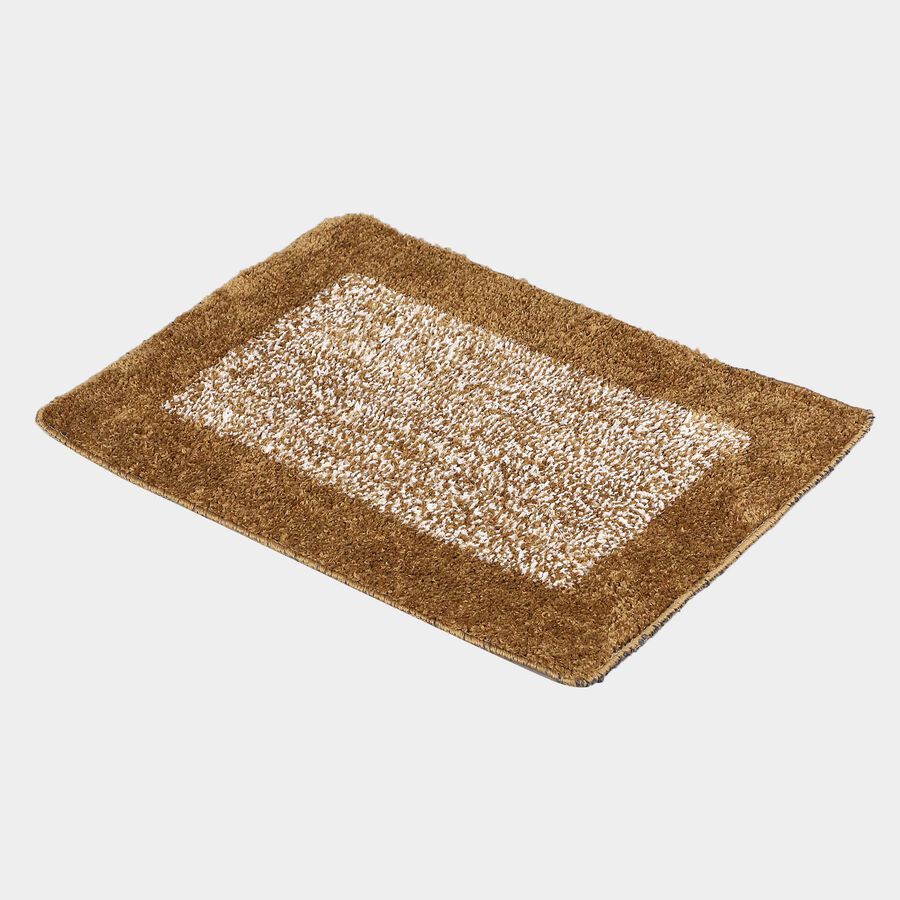 Anti-Skid Brown Polyester Door Mat, , large image number null