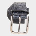Men's Navy Blue Polyurethane Casual Belt, , small image number null