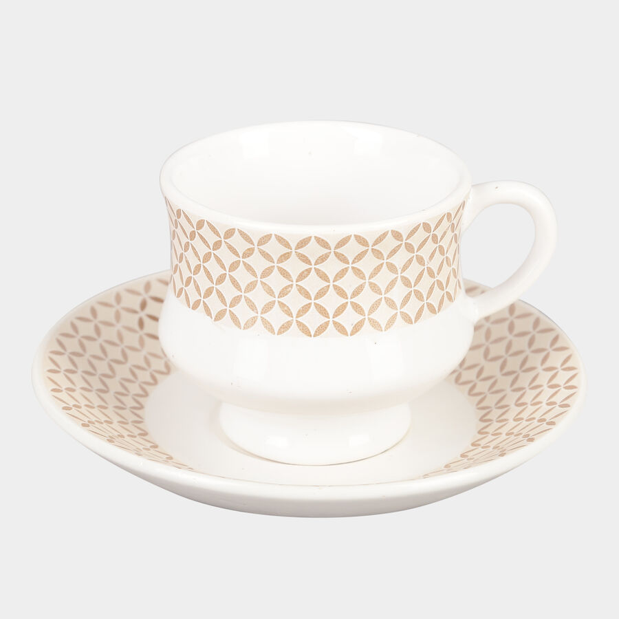 150 ml Stoneware Cup & Saucer Set, , large image number null