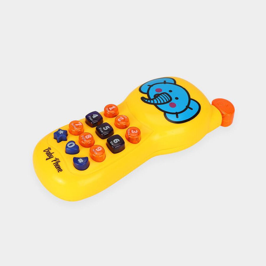 Kid's Elephant Baby Phone Musical Toy, , large