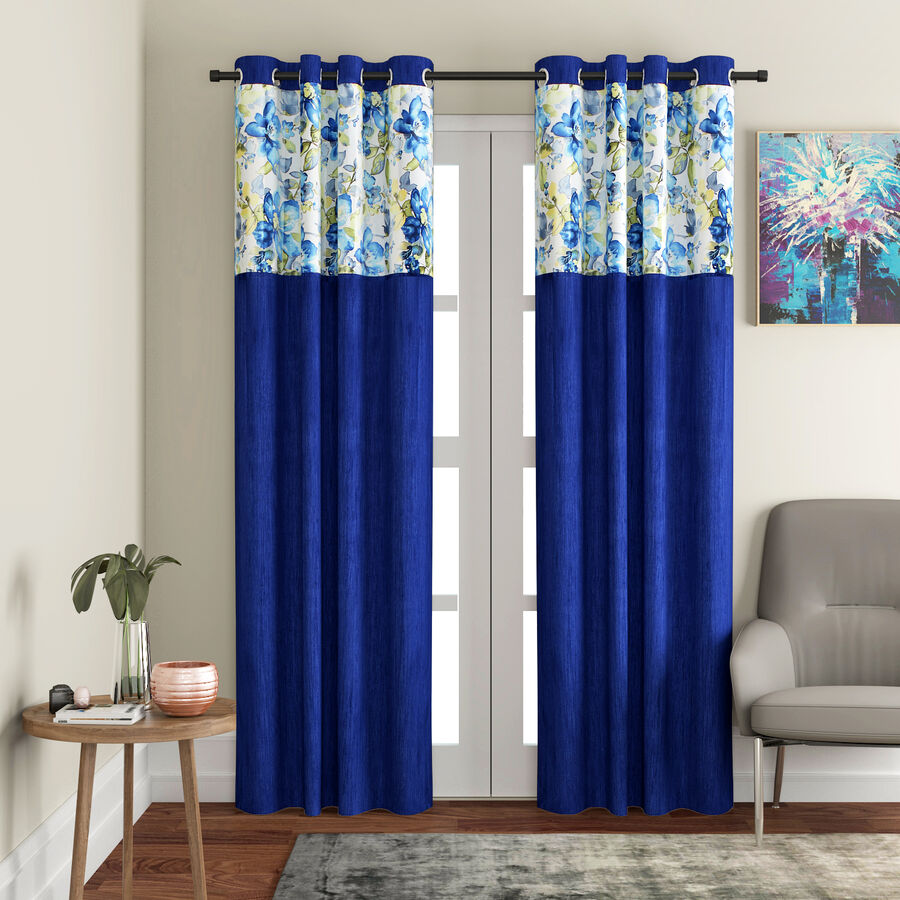 9 ft. Long Door Printed Curtain, , large image number null