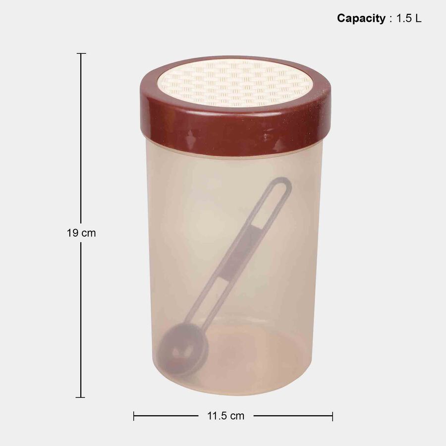 1.5L Plastic Container Set of 2, , large image number null