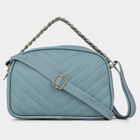 Women's Green Polyurethane Handbag, , small image number null