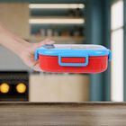 Steel Lunch Box, 2 Containers, , small image number null