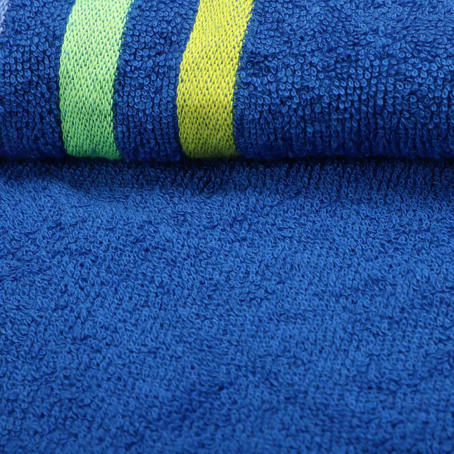 400 GSM Blue Cotton Hand Towel, , large image number null