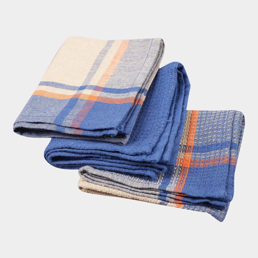 Set Of 3 Cotton Kitchen Napkin, , large image number null