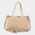 Women Golden Polyurethane Handbag, , small image number null
