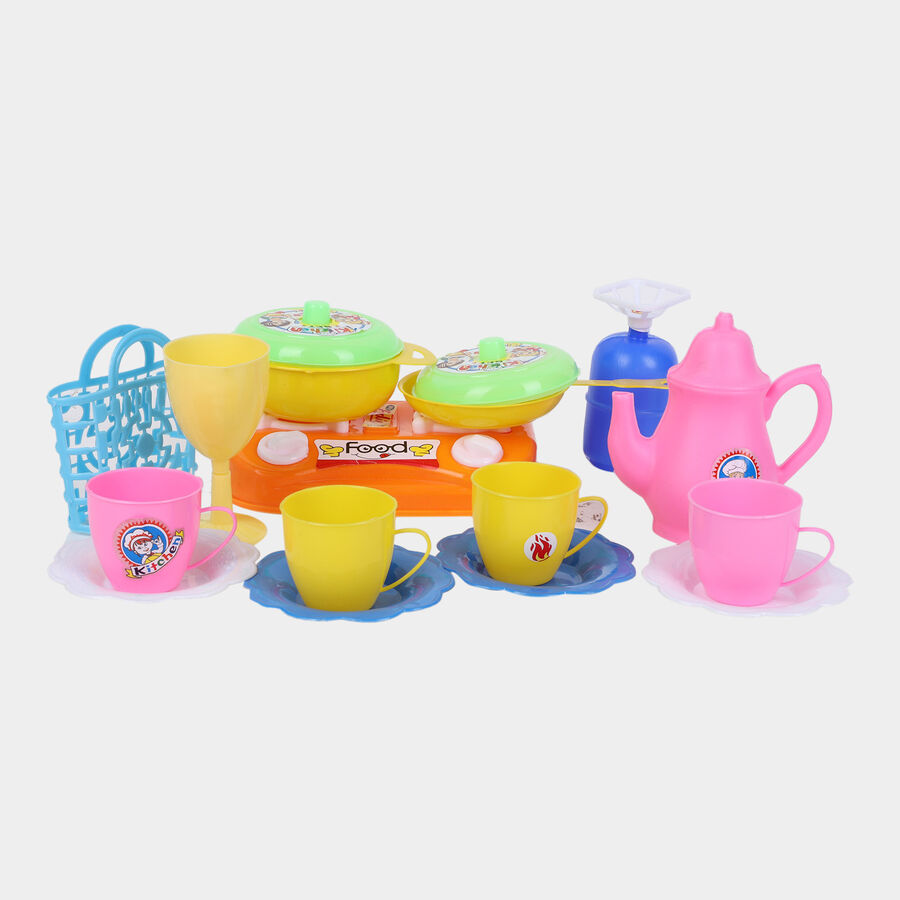 Kid's Plastic Kitchen Set, , large image number null