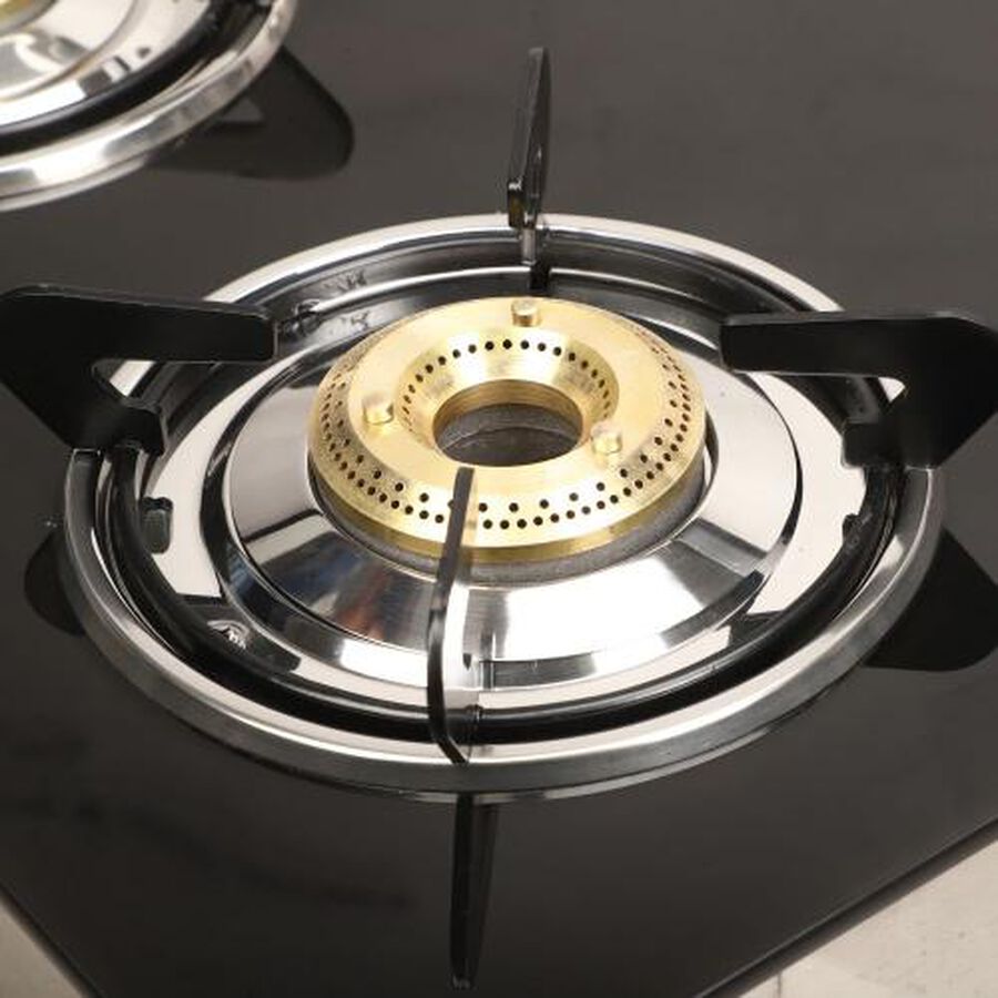 4 Burner Glass Top Gas Stove, , large image number null