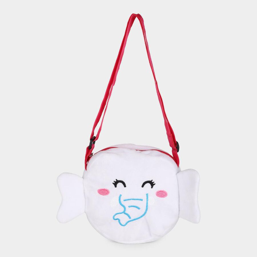 Elephant Sling Bag Kid's Pink Nylon/Polyester Bag , , large image number null