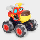 kid's Friction Powered Bull Monster Truck Toy, , small