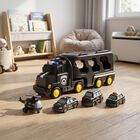 Kid's Black Plastic Car, , small