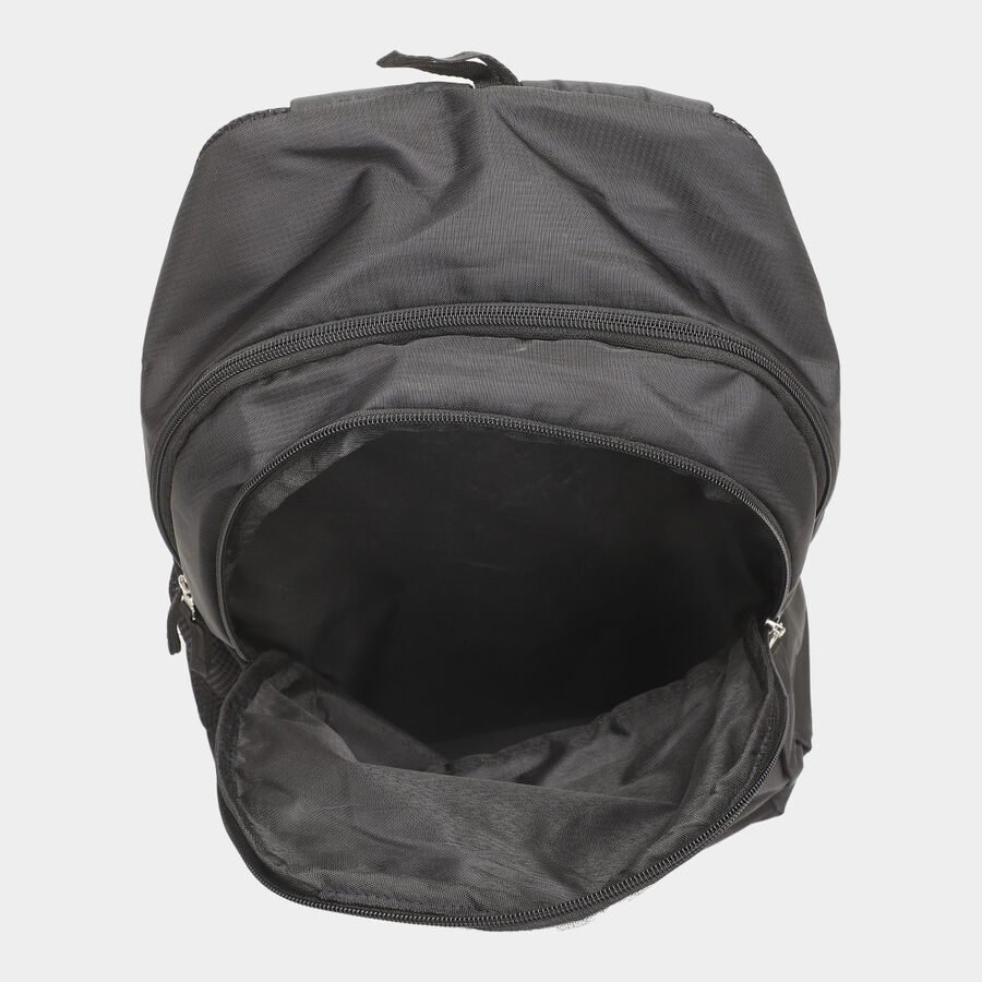 Dark Blue Polyester Backpack, , large image number null