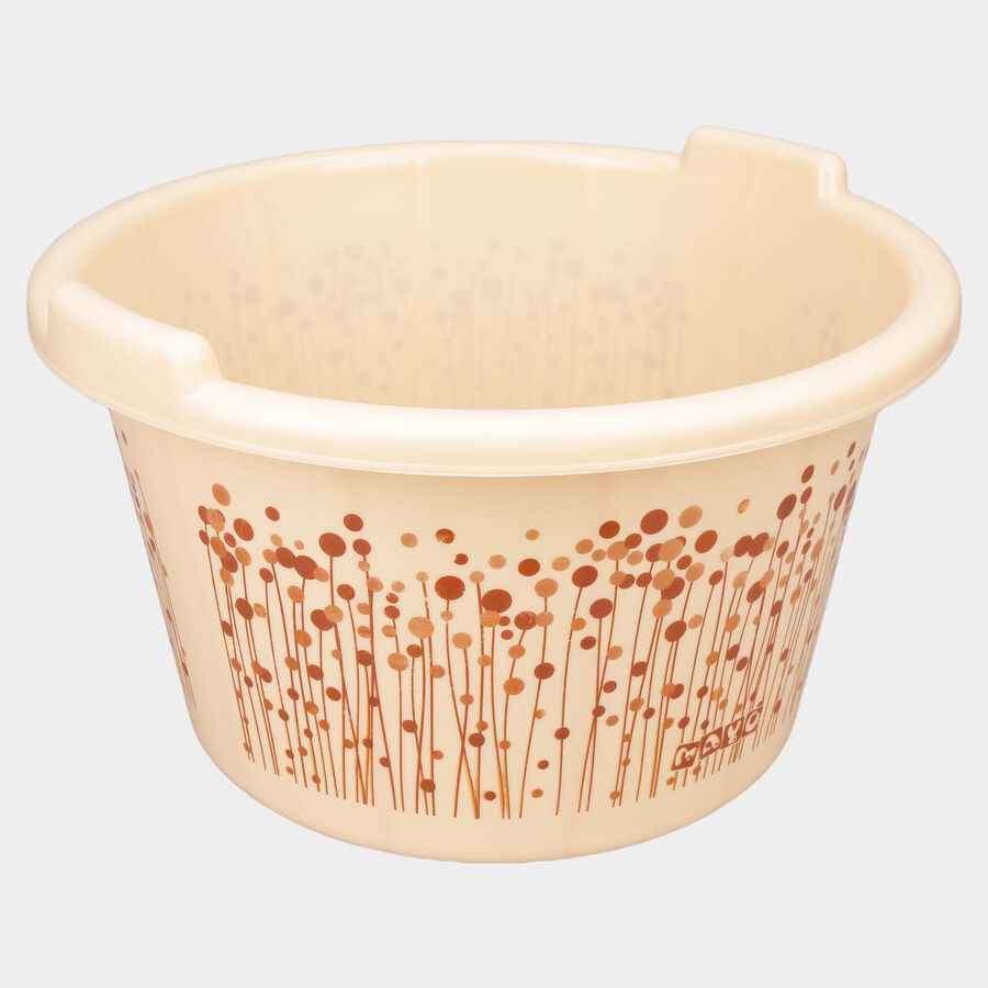 18L Plastic Bath Tub, , large