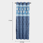 5ft. Dark Blue Polyester Curtain, , small image number null
