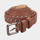 Women's Brown Polyurethane Belt, , small image number null
