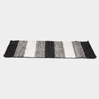 Grey Polyester Bedside Runner, , small image number null