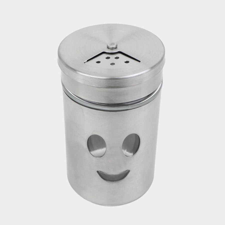 Glass And Steel Salt Shaker, , large image number null