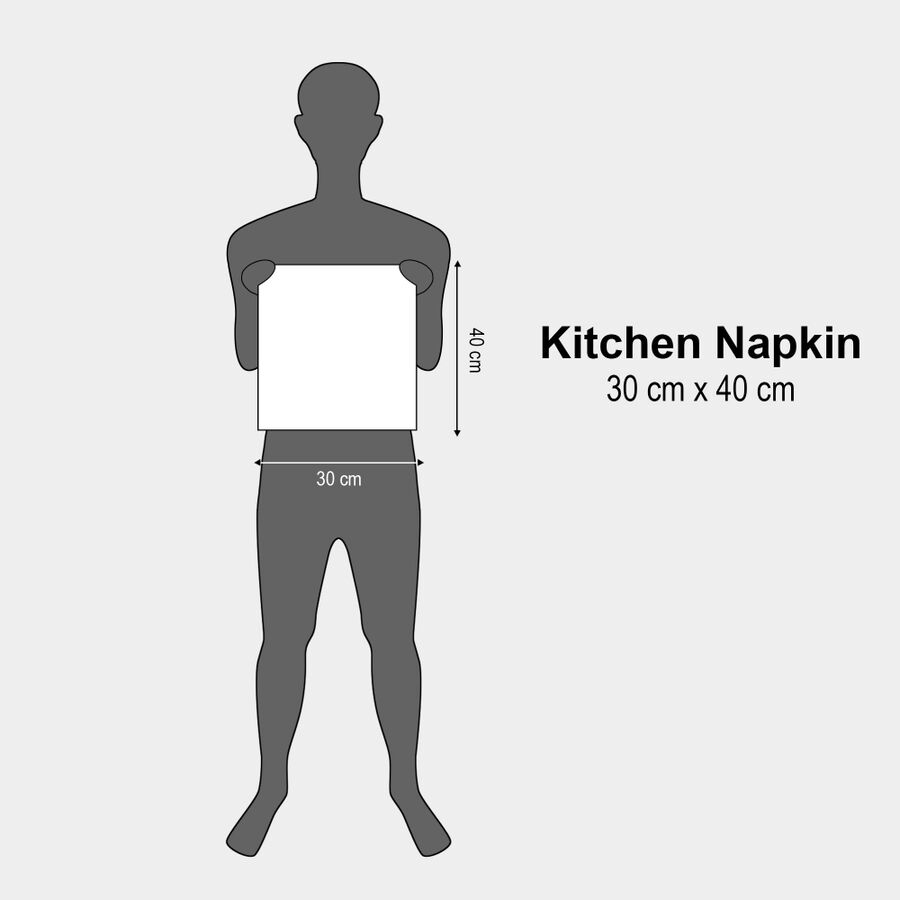 Microfiber Kitchen Napkin Set of 3, , large image number null