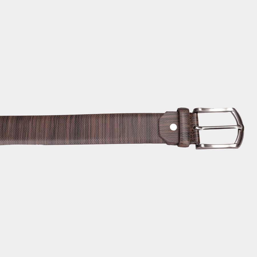 Men's Brown Polyurethane Casual Belt, , large image number null