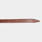 Men's Tan Polyurethane Casual Belt, , small image number null