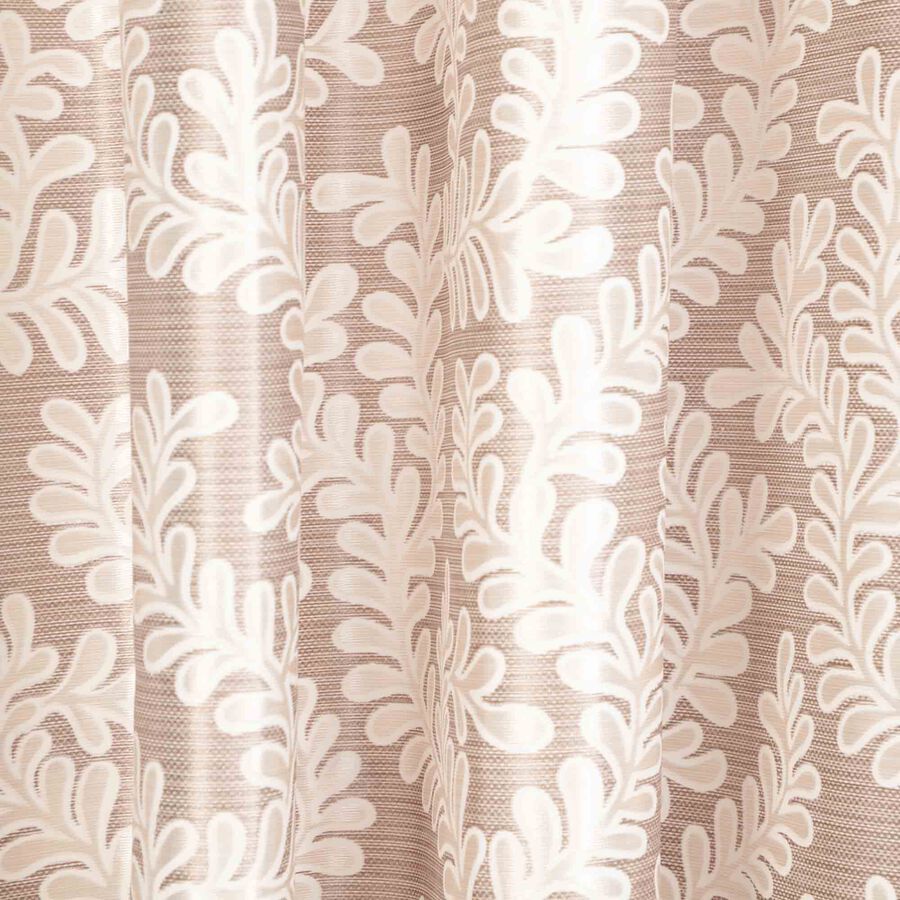 9ft. Brown Microfiber Long Door Curtain, , large image number null