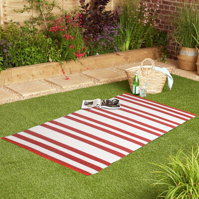 PVC Red Stripe Floor Mat