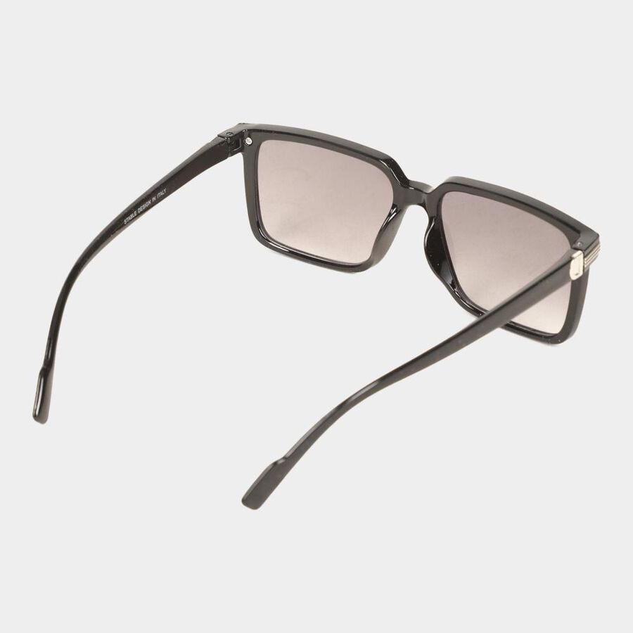 Men's Plastic Gradient Square Sunglasses, , large image number null