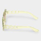 Kid's Plastic Clear Glass Cat Eye/Butterfly Sunglasses, , small image number null