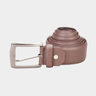 Men's Polyurethane Casual Belt, Size 40, Textured, , small image number null