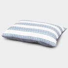 White Striped Pillow Cover, , small